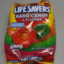 LIFE SAVERS Hard Candy Bag 5 Flavors, Hard Candy Individually Wrapped for Goodie Bags, Road Trips, Treats, Offices, Celebrations, 50-Ounce Party Size BB 12/2026