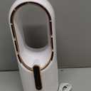 KONSIDEN Desk Fan Bladeless, 11.8 Inch Office Fan Small, Quiet, 3 Speed Adjustment, Touch Control, Easy to Clean, Desk Fans Small Quiet, Ideal for Office, Living Room, Bedroom