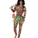 Morph Maui Costume for Men, Hawaiian Tattoo Costumes, Maui Costume Adult, Fancy Dress For Adults, Adult Halloween Costumes Men, X-Large 