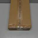 aboxoo Desktop Printer Stand with 3 Tier Wood Storage Shelves,Under Desk Printer Table,Multi-Purpose Home Office Desk Organizer for Fax Machine, Scanner (White)