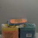 HapiLeap Plastic Storage Bins with Lid, Stackable Storage Containers for Organizing, Decorative Storage Baskets for Shelves Living Room Playroom Classroom Office (Small (8 PCS))