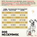 LEIFIDE Dog Chain Collar Diamond Link Puppy Collar 12 mm Wide Dog Necklace Metal Cat Chain Pet Crystal Necklace Jewelry Accessories for Small Medium Large Pet(18 Inch,Gold, AB Color)