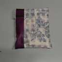 jinchan Floral Linen Tier Curtains 24 Inch Farmhouse Cafe Curtains Rod Pocket Country Flower Drapes for Small Windows for Kitchen Laundry Room Bathroom RV 2 Panels Light Filtering Blue on Beige