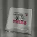 3dRose Two Zebras with Pink Balloons for Twin Girls Greeting Cards, 6" x 6", Set of 6 (gc_211259_1)