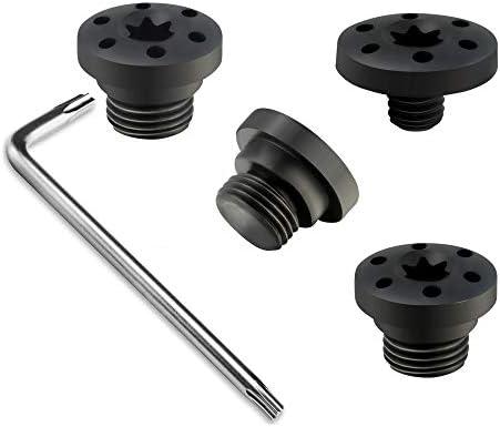 Guuun Beretta 92 & Taurus PT92 Grip Screws, T10 Torx Key, Black