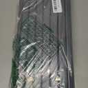 Bamboo Couch Cup Holder Tray with 2 Cork Coasters, Couch Caddy, Anti-Slip Foldable Armrest Sofa Tray, Couch Armrest Table, Anti-Spill Holder for Remote, Snacks, Cellphone - Ideal Gift