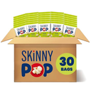 SkinnyPop Popcorn, Original, Whole Grain, Dairy-Free Snack, 0.65oz Bags (30ct), BB01152026