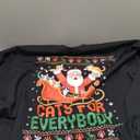 Cats For Everybody Funny Cat Ugly Christmas Sweatshirt Sweatshirt 2XL