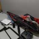 84 Inch Remote Control Boat RC Pre-Assemble Sailboat Accessories Kits 2.4G Electric Boat Sail Watercraft for Adults Boys (L)