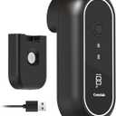 Canslab Turbo Rechargeable Can Opener - Professional Grade Blade, Auto-Stop, LED Battery Life Display, Wall-mountable, Side Cut Electric Can Opener for Smooth Edge, Hands-free Operation,USB-C Charging