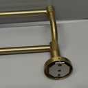 Alise Double Bath Towel Bars Towel Racks for Bathroom Lavatory,Wall Mount Towel Holder SUS304 Stainless Steel Towel Hanger Towel Rail,SUS304 Stainless Steel Brushed Gold 24 Inch,GOY4600-G