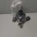 Mueller Multistick 800W 4-in-1 Immersion Blender Handheld, 12 Speed Hand Mixer - Turbo Boost, Heaviest Duty Copper Motor, Titanium Blades Hand Blender, Milk Frother Wand, Whisk, Beaker, Chopper, Grey (Grey)