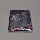 Microfiber Golf Towels (16" X 24") with Carabiner Clip, Waffle Pattern Golf Towel Hook and Loop Fastener, Golf Club Towel, Premium Golf Accessories, Gift for Men, Golfers, Dad (Navy Blue)