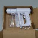 The Original Disinfectant Fogger Machine - Professional Sanitizer Sprayer - ULV Atomizer & Nano Steam Rechargeable Barber Spray with Blue Light V2