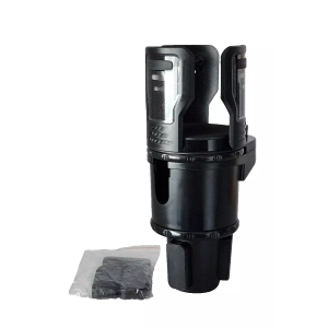 2-in-1 Car Cup Holder Expander Adapter SB-2099Plus Dual Cup Holder in Black