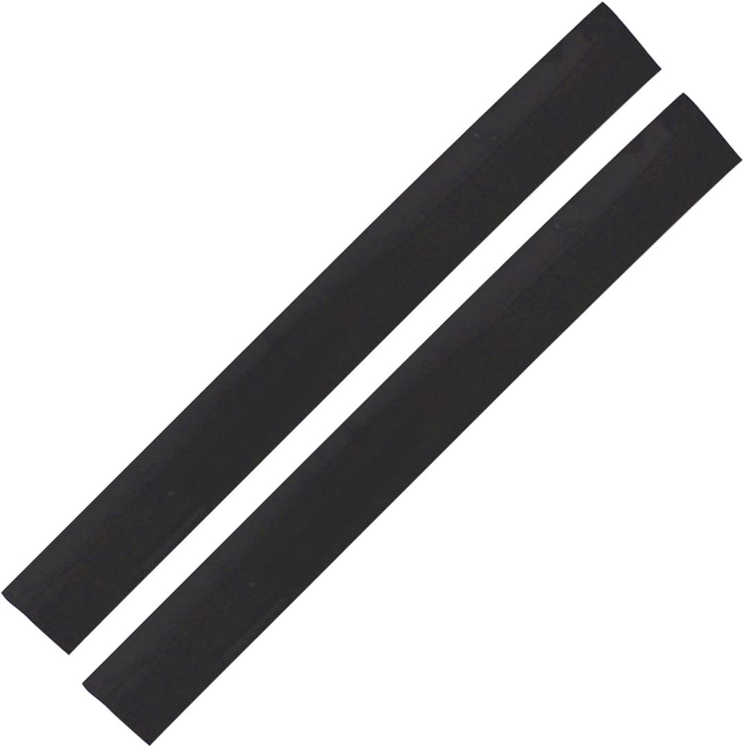 Range Kleen Pack of 2 698B Black Silicone Seam Counter Gap Covers 20.5 Inch Long by 2.25 Inch Wide