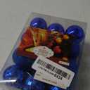 Aitsite 24ct Christmas Tree Ornaments Set 1.57 inches Mini Shatterproof Holiday Ornaments Balls for Christmas Decorations (Blue)