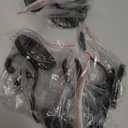 5pcs Black Coat Hooks Wall Mounted Coat Hooks Farmhouse Matte Black Wall Hooks with Screws Metal Matte Black Towel Hooks for Bathrooms Entryway Hooks for Hanging Coats, Keys, Hats, Scarves, Robe, Bags