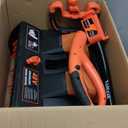 VOLTASK Cordless Snow Shovel with Wheels, 48V | 16-Inch | 4-Ah Brushless Cordless Snow Blower, Battery Snow Blower with Directional Plate & LED Lights (2 * 24V Battery & Dual Quick Charger Included)