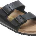 Birkenstock Unisex Arizona Sandal,Black Birko-Flor,39 M EU