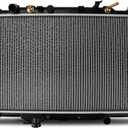 Torchbeam Replacement Engine Radiator for 2002-2006 CR-V, 2003-2006 Element Transmission Oil Cooler Included CU2443