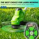 QPQ 21-380B-0.080 in. Round String Trimmer Line, Green,416 ft. Bulk Donut, Professional Weed Wacker Line ReplacementCompatible for DW Stihl Ryobi Greenworks