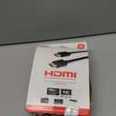 GE 15ft 4K HDMI 2.0 Cable with Ethernet, Gold-Plated Connectors, Black, 33576