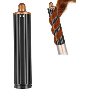 Long Barrel for Dyson Airwrap, Long Hair Curling Roller Barrels Compatible with Airwrap HS01/05, Self-Curling Replacement Attachment for Part No.971889-06, Gold