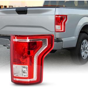 AUTOONE F150 Tail Light Assembly Rear Lamps Factory OEM Taillights Replacement for 2016 2017 Ford F-150 SSV/ 2015 2016 2017 Ford F-150 Lariat, XL, XLT Passenger Side(RH)