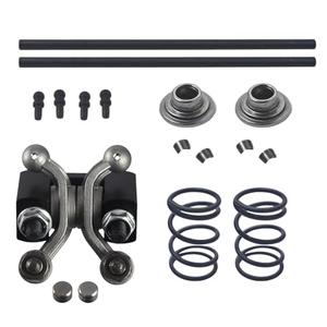 Racing Shaft Rocker Arm Set w Push Rod For Predator 212cc Non Hemi,Race retainers with 22lb Race Springs