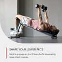 Finer Form Gym-Quality Adjustable Sit Up Ab Bench & Decline Weight Bench for Home Gym Strength Training.