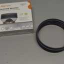 AIEVE Silicone Bellow Compatible for Breville Barista Express, Single Dose Hopper for Breville Espresso Machine,Gray (grey)