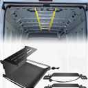 Universal Van Interior Ladder Storage Holder, Adjustable Internal Ladder Rack Fit for Van/Trailer/Truck Roof, Securely Stores Ladders in Vehicle