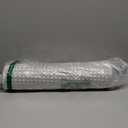 Kitchen Rugs Non Slip Washable, Rubber Backing Soft Chenille Braided Kitchen Mats for Floor, Super Absorbent Kitchen Runner Rug Standing Mat Sink Mat, Easy to Clean, Gray 17"x47" (A- Light Grey ( Rubber Backed))