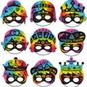 27 Packs Purim Story Character Scratch Paper,DIY Rainbow Magic Scratch Off Paper Art Craft Cards for Purim Day Jewish Holiday Party Favors Supplies