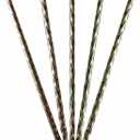 12 Inch Galvanized Heavy Duty Spiral Landscape Spikes, Metal Garden Stakes Edging Anchoring Spikes for Artificial Turf, Paver Edging, Weed Barrier, Tent, Camping, Carpentry, 40 Pack