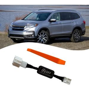 Auto Idle Stop Eliminator for 2019 2020 2021 2022 Honda Pilot/2019 2020 2021 2022 2023 Honda Passport, Permanently Disable Auto Start-Stop, Plug & Play Bypass Module