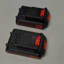 4.0Ah Lithium Replacement Battery Compatible with Black and Decker 20V Max LBXR20 LBX20 LBX4020, Extended Runtime for Cordless Power Tools - 2 Packs (Non-OEM)
