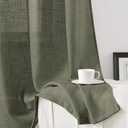 Curtain Size 84"×48" Green 2 panels