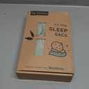 Baby Sleep Sack 6-12 Months Wearable Blanket for Babies 100% Organic Cotton 2-Way Zipper TOG 0.5 Toddler Sleeping Sack 2 Pack, Sleep Sacks