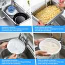 Stainless Steel Dish Tub for Kitchen Sink, 11"x18"