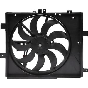 SCITOO 620-467 Radiator Cooling Fan Compatible for 2012-2019 for Nissan for Versa 1.6L 2014-2019 for Nissan for Versa Note 1.6L