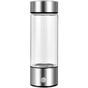 Premium Ionized Water Bottle with Battery - Stay Hydrated Anywhere, Silver, 7x20.7cm
