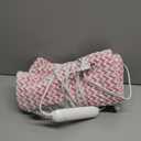 GOQOTOMO Fast-Heating Electric Heating Pad for Back/ Waist/ Abdomen/ Shoulder/ Neck Pain and Cramps Relief - 12 Heat Levels, 8 Timers with Countdown, Stay on, Machine Washable(Pink)