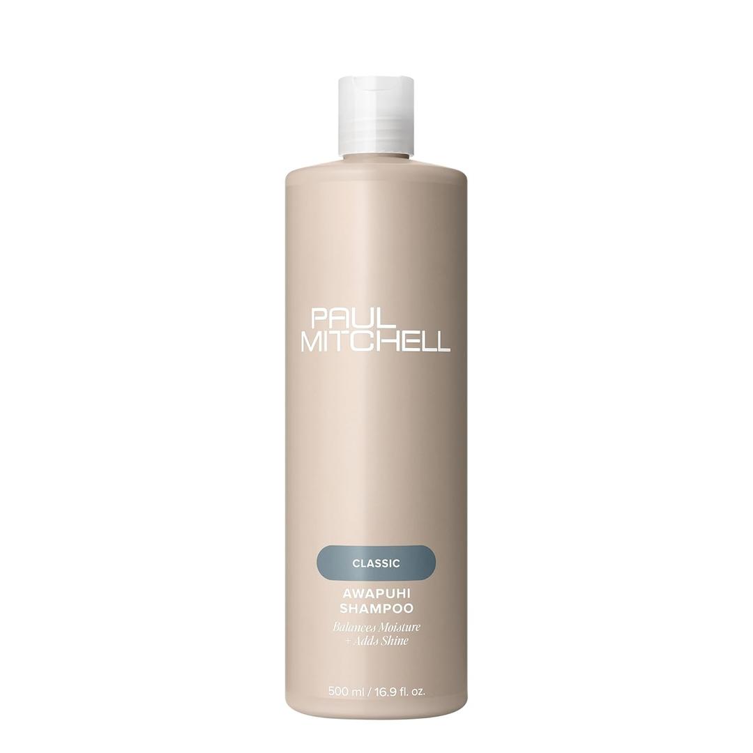Paul Mitchell Awapuhi Shampoo, Balances Moisture + Adds Shine, For All Hair Types, Especially Fine + Static-Prone Hair