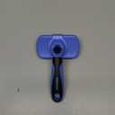 Swihauk Self Cleaning Slicker Brush - Skin Friendly Deshedding Grooming Tool for Dogs & Cats, Suitable for Shedding & Haired Pets, with Pet Supplies Accessories, Blue