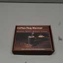 House Gem Mug Warmer - 36W Coffee Mug Warmer for Desk with Temperature Display, 2-12Hrs Auto Shut Off, Smart Candle Warmer - Ideal Coffee Gifts Accessories Keep Beverages Coffee Warmer (Wood) (Wood)