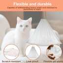 2 x 26" L x 23" W 40-Pcs Cat Litter Bags, Robot 4 & 3 Cat Litter Box Bags,for cumrige Automatic Litters Box Bagss, Self Cleaning Litter Boxe, with Drawstring kitty Cat Litters Bags (20 Count (Pack of 2))