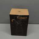 Tiejiajiang Solar Garden Outdoor Statues Bunny with Gazing Ball - Outdoor Decor Garden Rabbit Statue for Patio, Balcony, Yard, Lawn Ornament - Unique Housewarming Gifts