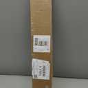 No Tools No Drill Cordless Mini Blinds 25" Wx 48" H, 1" L-Shaped Blades, Horizontal Vinyl Blinds for Indoor Windows, White